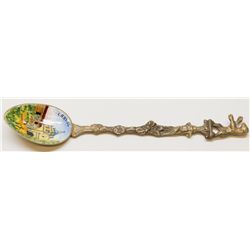 Ornate Enamel Spoon CA - Carmel,Monterey County - 2012aug - General Americana