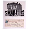 Image 1 : Clark, Gruber, and Company Bank Photo and Certificate KS - Leavenworth,1863 - 2012aug - General Amer