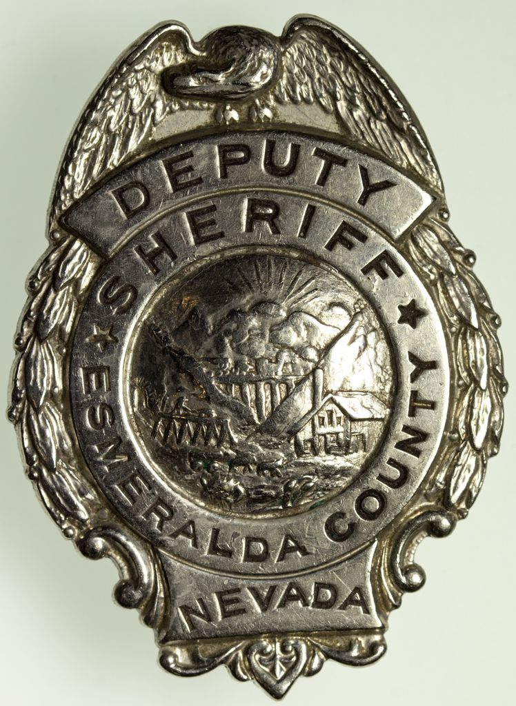 Deputy Sheriff Badge NV Esmeralda County,2012aug General Americana