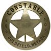 Image 1 : Constable Badge NV - Goldfield,Esmeralda County - c1910 - 2012aug - General Americana