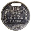 Image 1 : Storey County Hunting & Fishing License NV - Storey County, - 1918 - 2012aug - General Americana