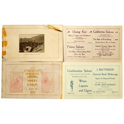 VC Miners' Anniversary Booklets NV - Virginia City,Storey County - 1912 - 2012aug - General American