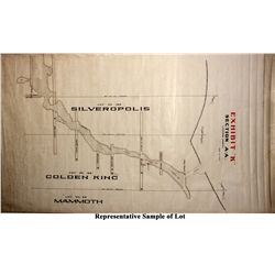 Mammoth Mine Level Map Collection UT - Eureka,c1900 - 2012aug - General Americana