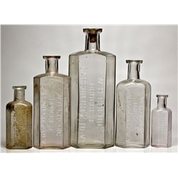 Carson City Nevada Druggist Bottles NV - Carson City,1889-1891 - 2012aug - Nevada Bottles