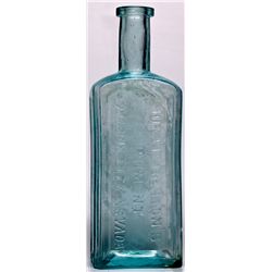 Dr. J. M. Benton Liniment Bottle NV - Carson City,c1885-1892 - 2012aug - Nevada Bottles