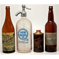 Nevadan Bottle Group NV - Carson City,c1915-1948 - 2012aug - Nevada Bottles