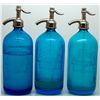 Image 1 : Cobalt Seltzer Trio NV - Reno,Washoe County - c1907-1910 - 2012aug - Nevada Bottles