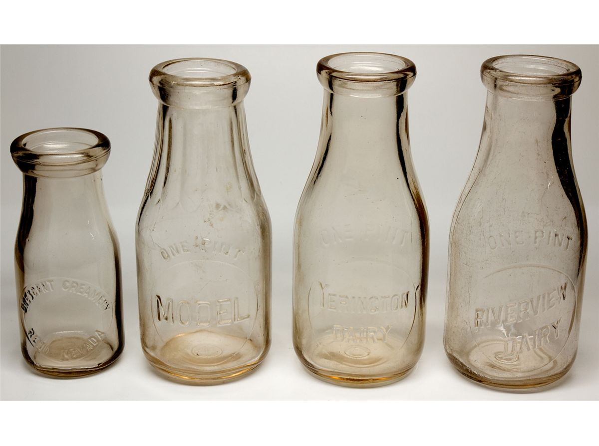 Yerington/Reno Dairy Bottles NV Reno,Washoe County 2012aug Nevada