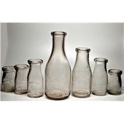 Tonopah Pioneer Dairy Bottle Collection NV - Tonopah,Nye County - 1910-1920 - 2012aug - Nevada Bottl