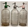 Image 1 : Seltzer Bottle Trio CA - Alhambra-Los Angeles,c1902-1915 - 2012aug - Saloon
