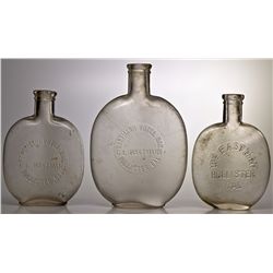 Hollister Whiskey Bottles CA - Hollister,San Benito County - c1890 - 2012aug - Saloon