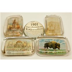 1901 Pan American Exposition Paper Weights 1901 - 2012aug - Worlds Fair