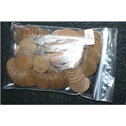 Lincoln Wheat Back Penny; Various Dates & Conditions; Lot of 100