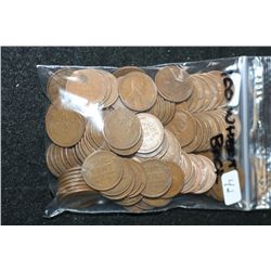 Lincoln Wheat Back Penny; Various Dates & Conditions; Lot of 100