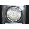 Image 2 : 1885 Silver Morgan $1; MCPCG Graded MS64