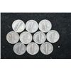 Image 2 : Mercury Dime; Various Dates & Conditions; Lot of 10