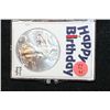 Image 1 : 2012 Silver Eagle $1; Happy Birthday"