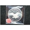 Image 1 : National Silver Round; .999 Fine Silver 1 Oz.