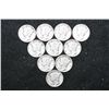 Image 1 : Mercury Dime; Various Dates & Conditions; Lot of 10