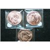 Image 1 : 2012 Provident Metals Copper Round; .999 Fine Copper 1 Oz.; Year of The Dragon; Lot of 3