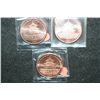 Image 2 : 2012 Provident Metals Copper Round; .999 Fine Copper 1 Oz.; Year of The Dragon; Lot of 3