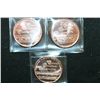 Image 2 : Provident Metals "Ron Paul" Copper Round; .999 Fine Copper 1 Oz.; Lot of 3