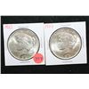 Image 1 : 1923 Peace $1; Lot of 2