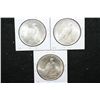 Image 2 : 1923 Peace $1; Lot of 3