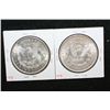 Image 2 : 1921 Silver Morgan $1; Lot of 2