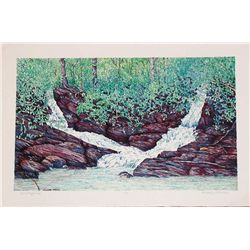 Gregory Johnson, Convergence, Signed Lithograph