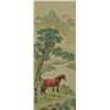 Image 6 : Set of Four Chinese Watercolour of Horses on Paper