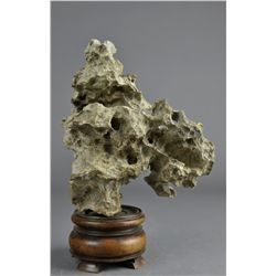 Chinese Limestone Carved Scholars's Rock