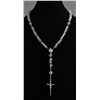 Image 1 : Chinese Crystal with Cross Necklace