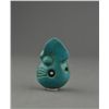 Image 1 : Chinese Carved Turquoise Pendant of Dragon Embryo