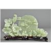 Image 1 : Chinese Carved Celadon Jade Landscape