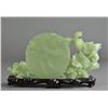 Image 2 : Chinese Carved Celadon Jade Landscape