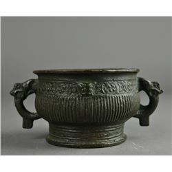 Antique Chinese Bronze Censer