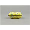 Image 1 : 19th C. Imperial Yellow Cosmetic Box Qianlong