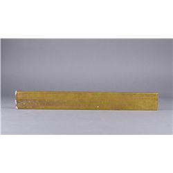 Chinese Bronze Ruler