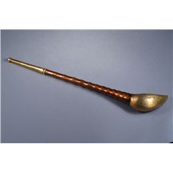 Chinese Copper Smoke Pipe Guangxu Mark