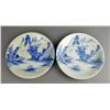 Image 1 : Set of Two Japanese Blue & White Porcelain Plates