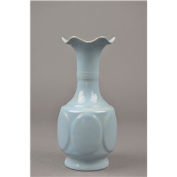 Chinese Song-Style Qing Period Celadon Vase