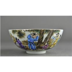 Chinese Famille Rose Porcelain Bowl Yongzheng