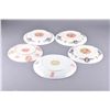 Image 8 : Set of 5: Chinese Famille Rose Plates