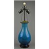 Image 1 : 20th C. Japanese Monochrome Blue Converted Lantern