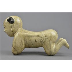 Chinese Porcelain Pillow in Form of Boy