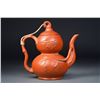 Image 1 : Signed 19th C. Chinese Double Gourd Yixing Tea Pot