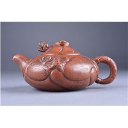 Chinese Yixing Tea Pot Sign Kexin Zhu (1904-1986)