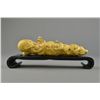 Image 1 : 19th C. Chinese Ivory Carved Reclining Buddha