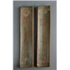 Image 2 : Pair Chinese Bamboo Arm Rests Signed Zhang Daqian